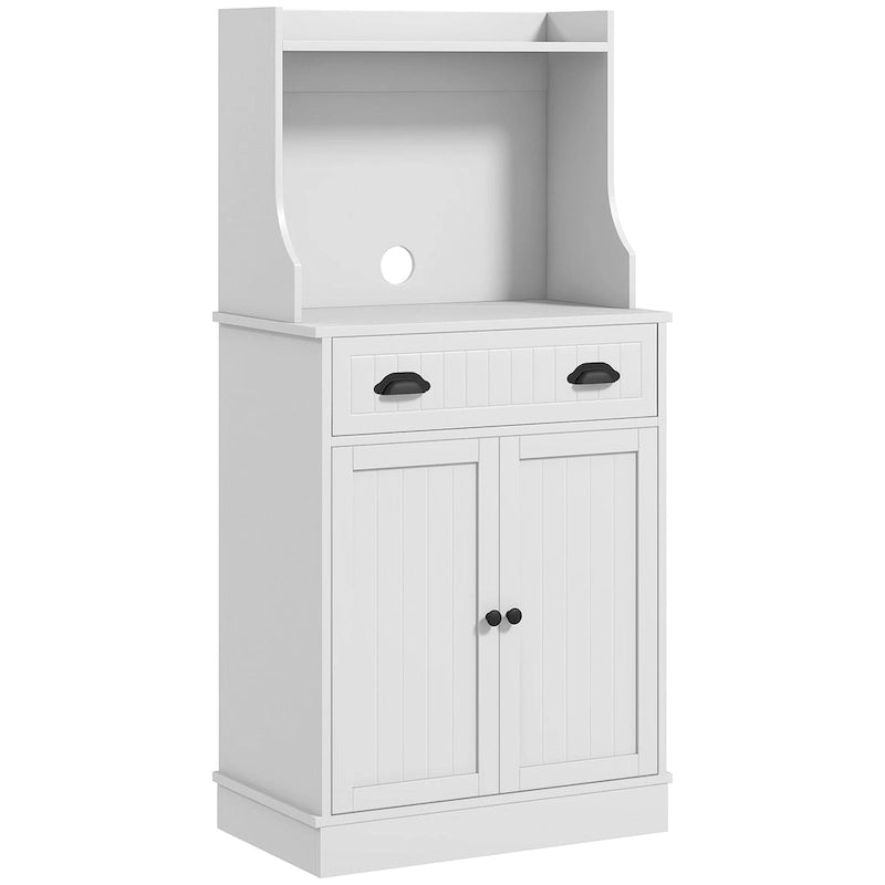 Microwave Cabinet With Storage Drawer(no include stool)
