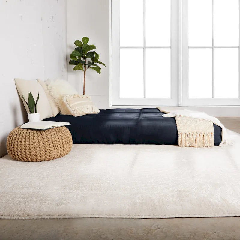 Queen 10-Inch Futon Mattress with Tufted Cover