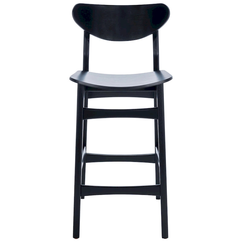 Mid-Century Counter Stool with Scandinavian Style