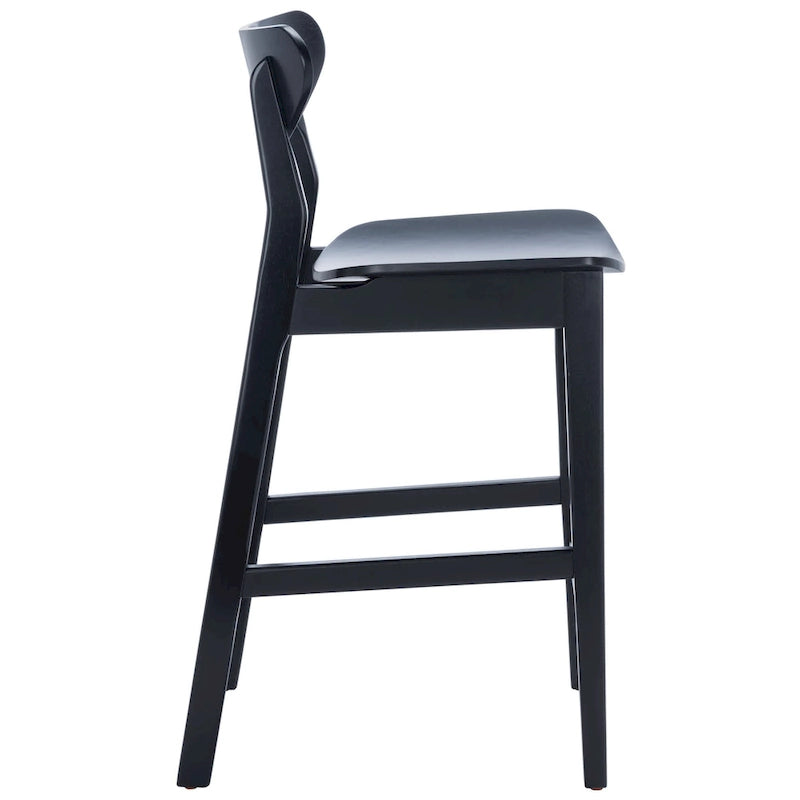 Mid-Century Counter Stool with Scandinavian Style