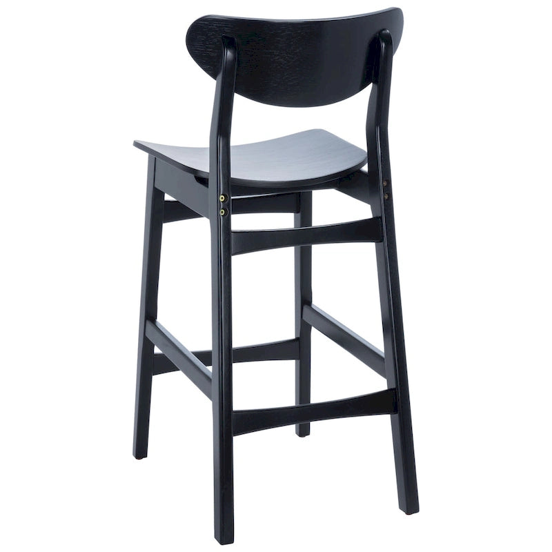 Mid-Century Counter Stool with Scandinavian Style