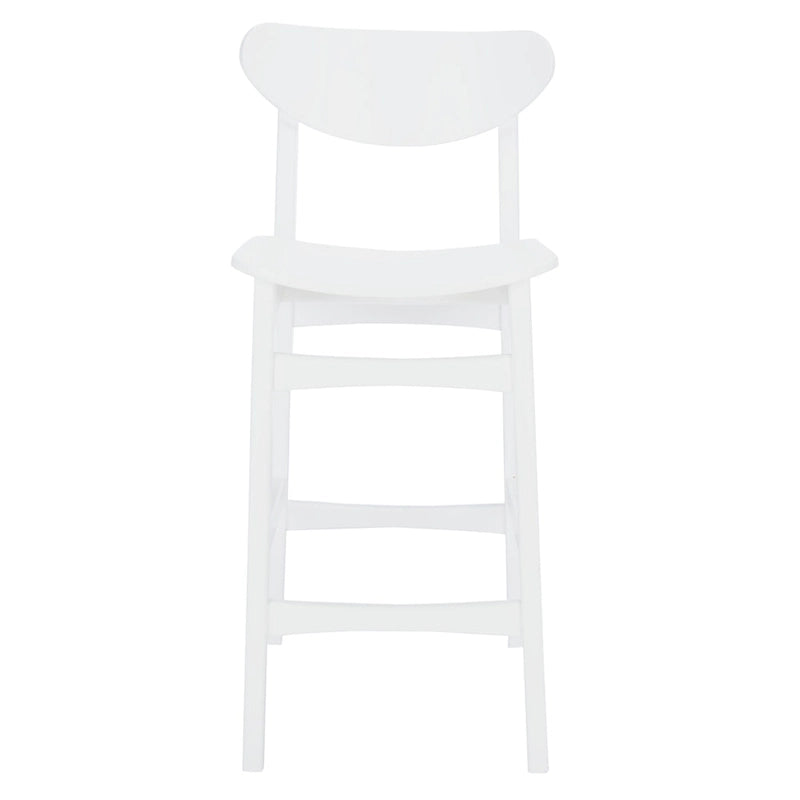 Mid-Century Counter Stool with Scandinavian Style