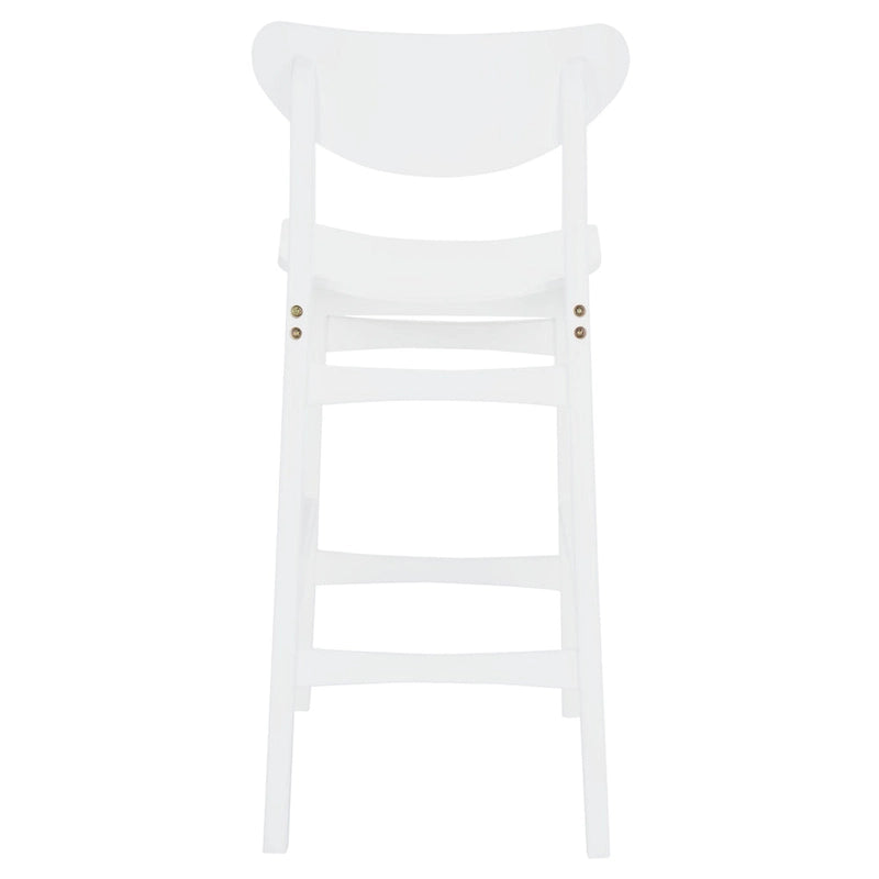 Mid-Century Counter Stool with Scandinavian Style