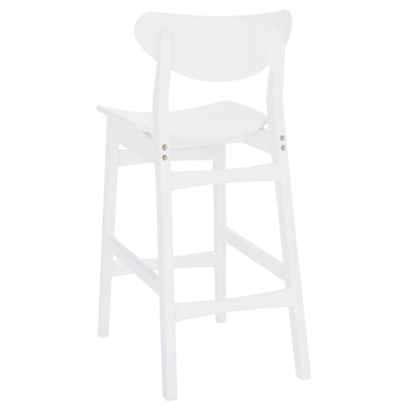 Mid-Century Counter Stool with Scandinavian Style