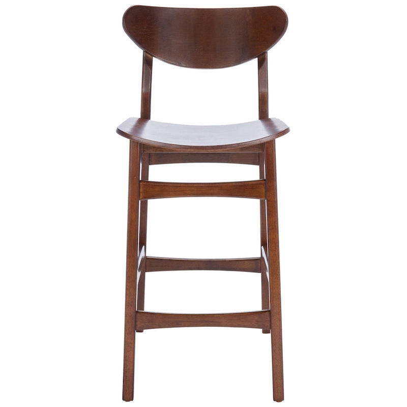 Mid-Century Counter Stool with Scandinavian Style