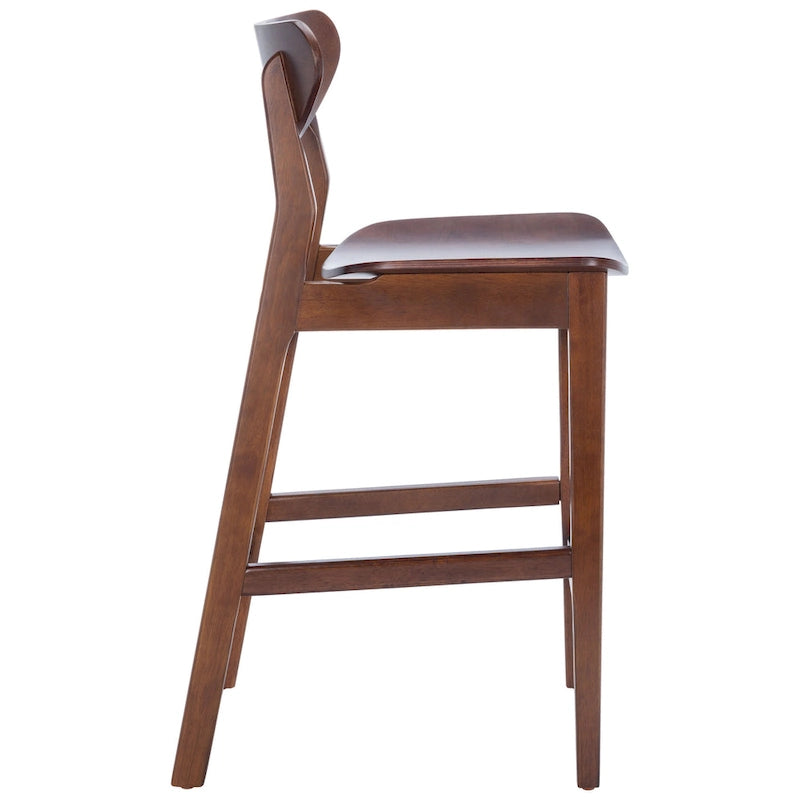 Mid-Century Counter Stool with Scandinavian Style