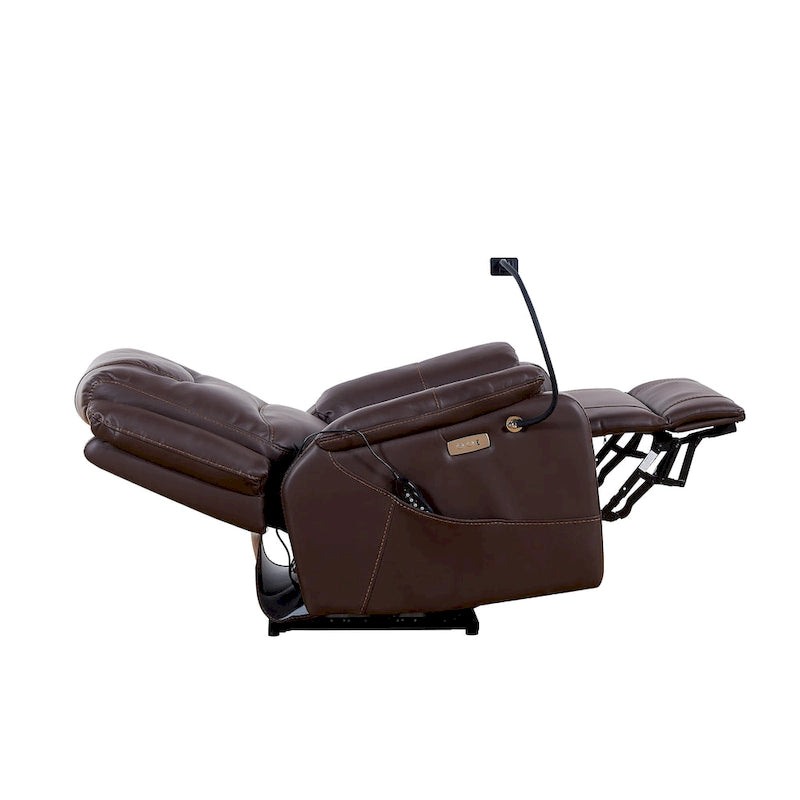 Zero-Gravity Power Recliner with Massage, Heat and USB Charging