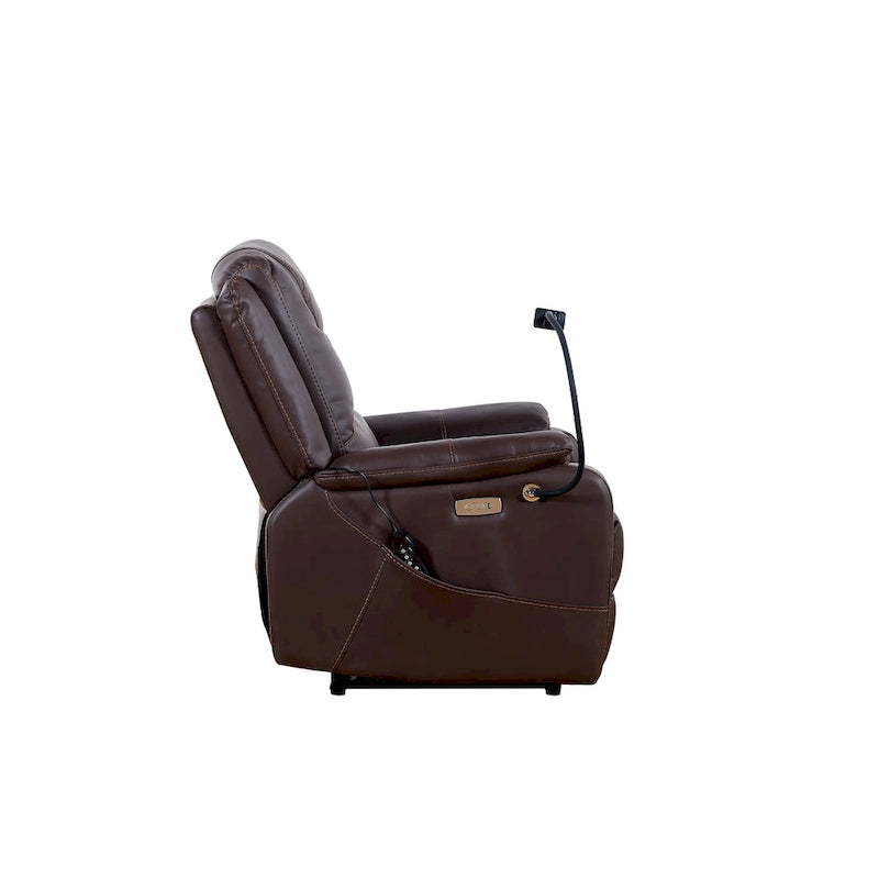 Zero-Gravity Power Recliner with Massage, Heat and USB Charging