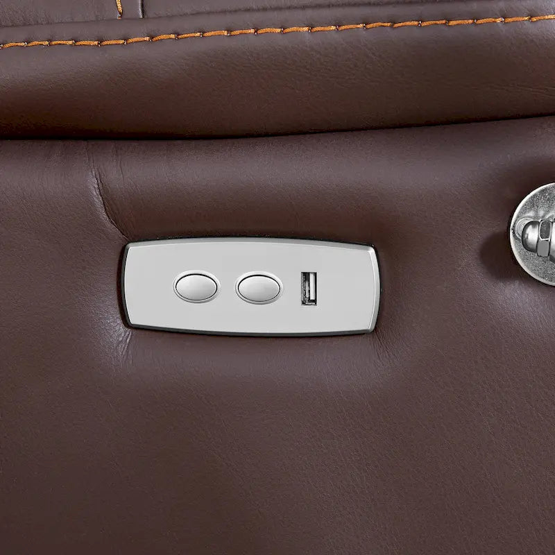 Zero-Gravity Power Recliner with Massage, Heat and USB Charging