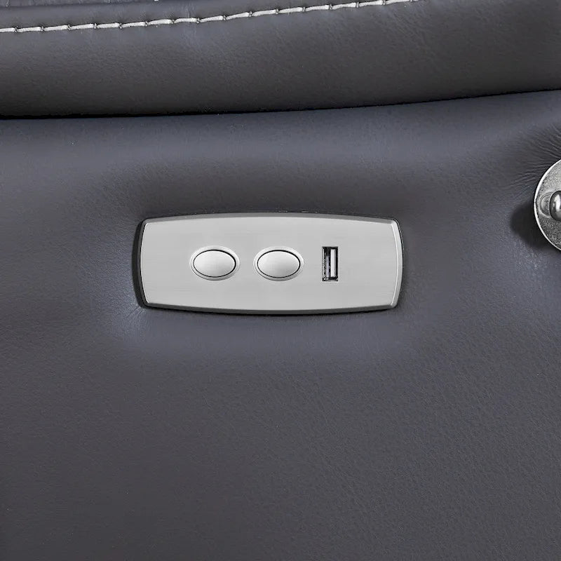 Zero-Gravity Power Recliner with Massage, Heat and USB Charging