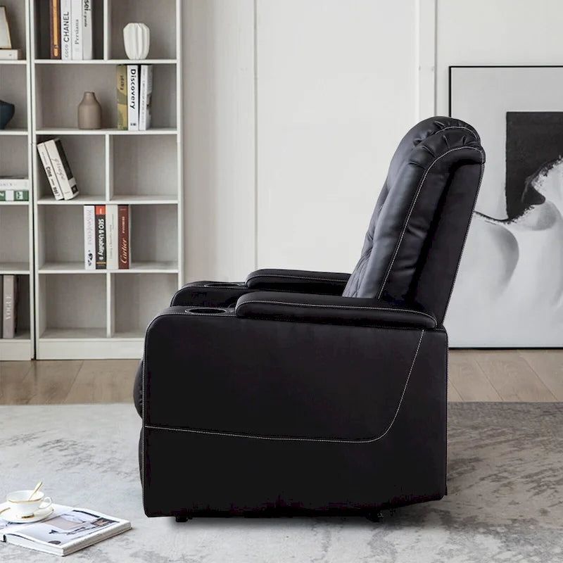 Power Recliner Chair with USB Ports and Cup Holders