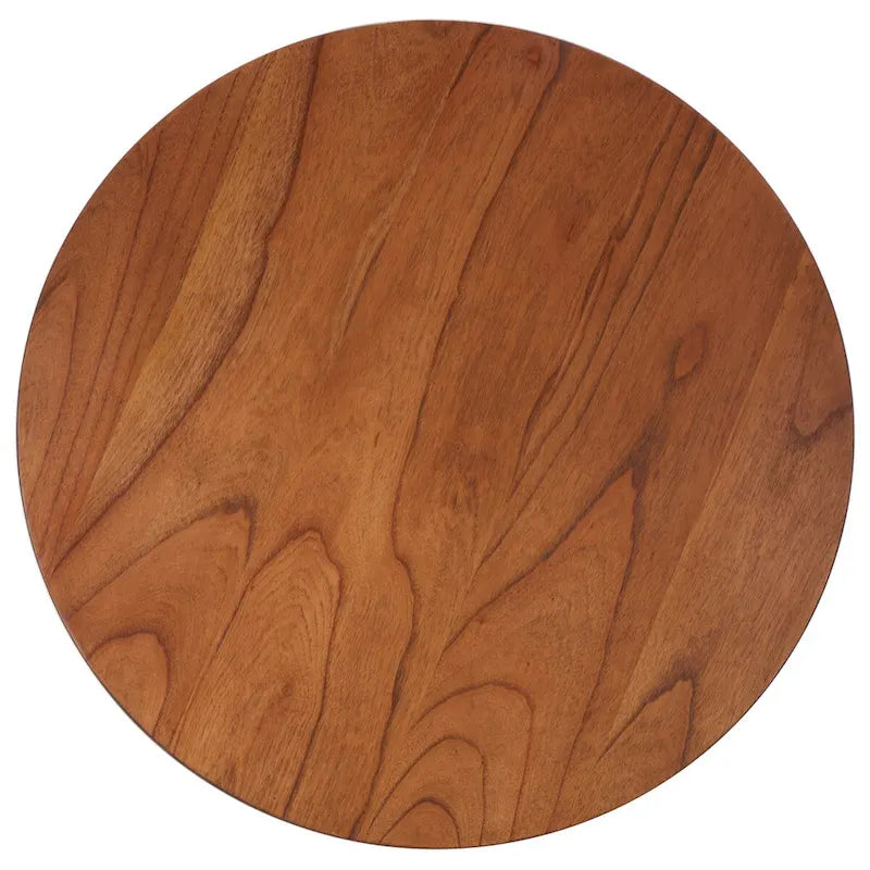 Round Three-Leg Coffee Table, 40 in
