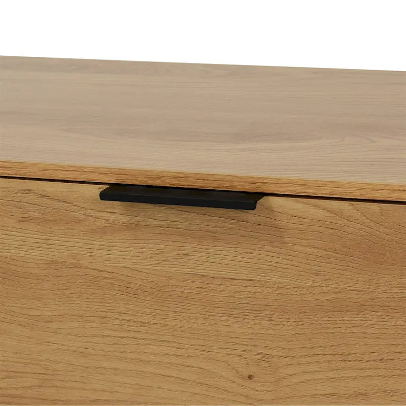 Wood Sideboard Buffet Cabinet with Storage, 3 Drawers & 2 Doors