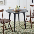 35-Inch Round Folding Dining Table