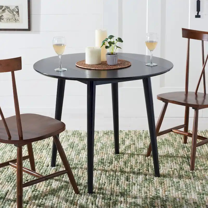 35-Inch Round Folding Dining Table