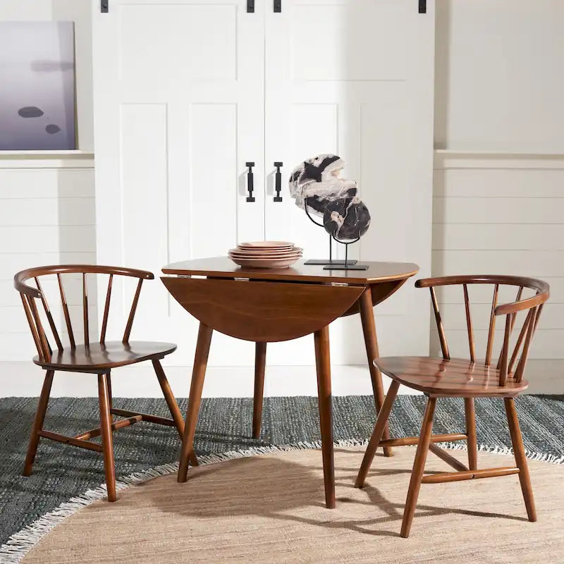 35-Inch Round Folding Dining Table
