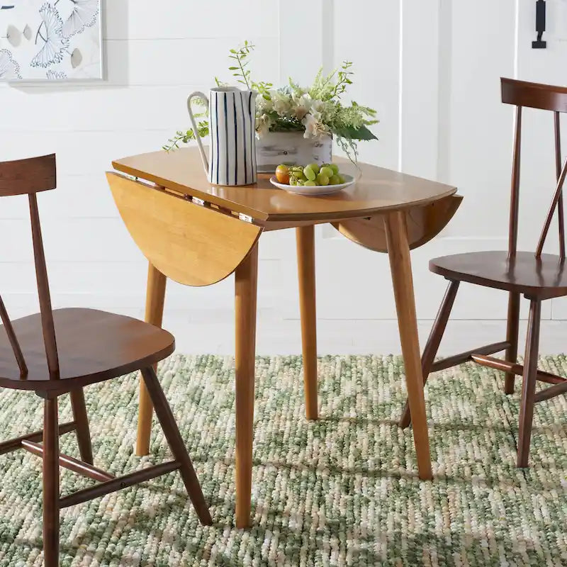 35-Inch Round Folding Dining Table