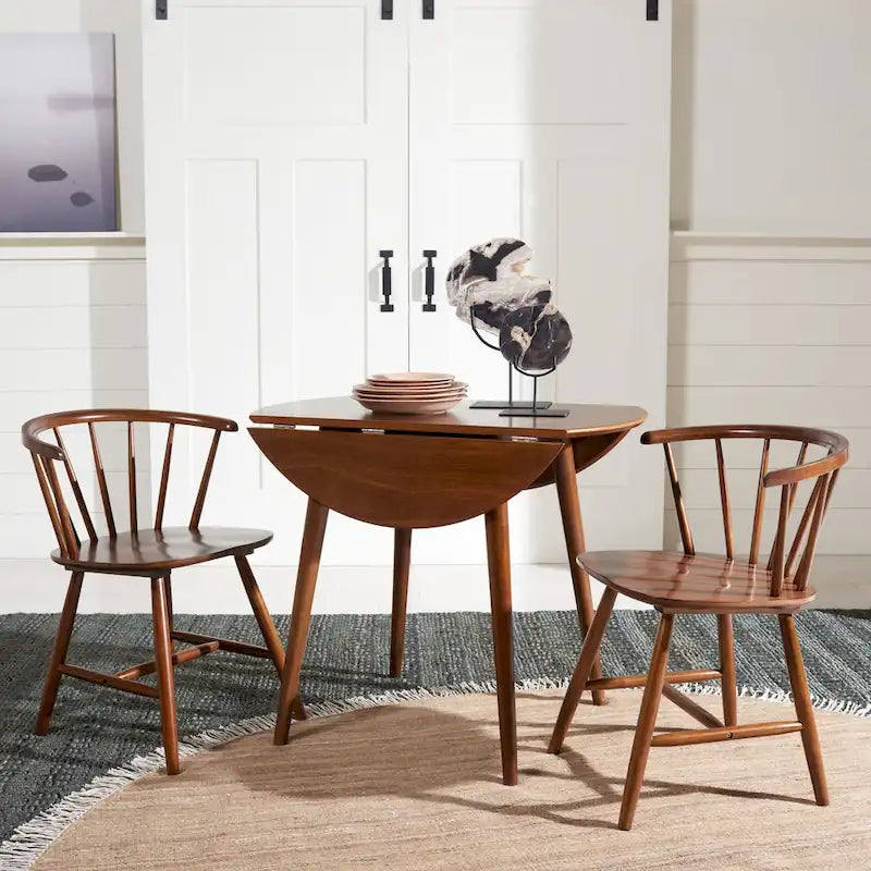 35-Inch Round Folding Dining Table