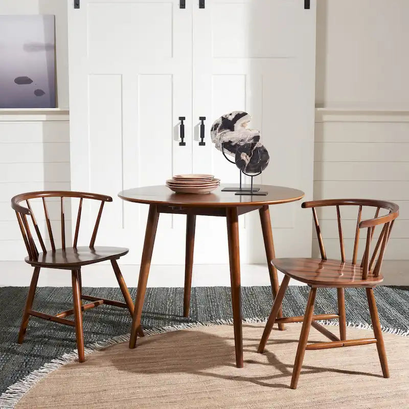 35-Inch Round Folding Dining Table