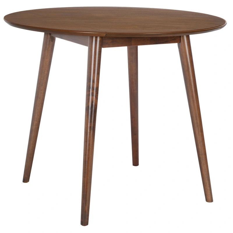 35-Inch Round Folding Dining Table