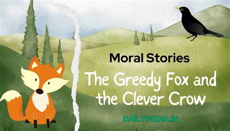  The Clever Crow and the Greedy Fox: A Tale of Wit and Unexpected Consequences!